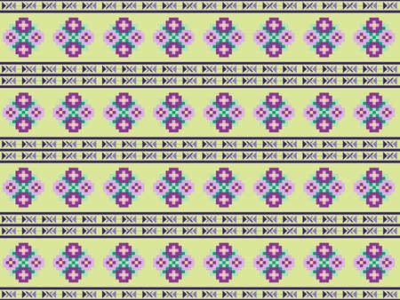 Abstract ethnic geometric pattern,print,border,tradition,ethnic oriental floral seamless...