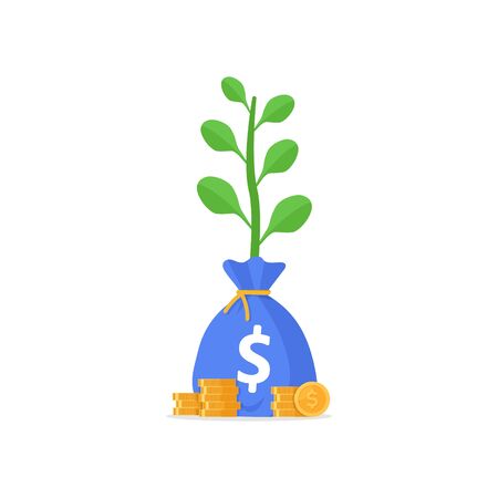 Financial performance,mutual fund, return on investment, finance consolidation, budget planningのイラスト素材