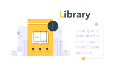 internet education concept, e-learning resources, distant online courses,flat design icon vector illustrationのイラスト素材
