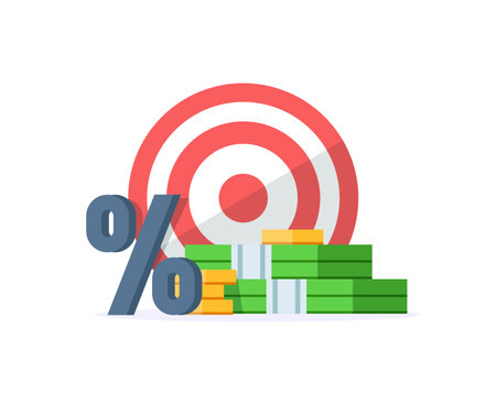 personal finances,Investing Plans set concept,Save Investment. Strategy and return on investmentのイラスト素材