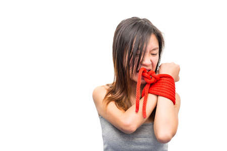 stop abused women,  violence against Women, international women's dayの写真素材