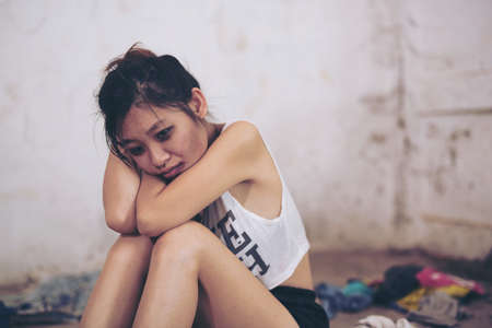 Sexual harassment , stop violence against Women, international women's day,bondage ,Violenceの写真素材