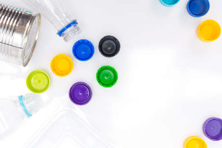 recyclable wasteの写真素材