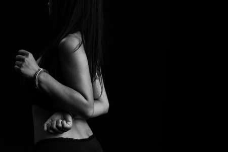 Stop violence against women.の写真素材