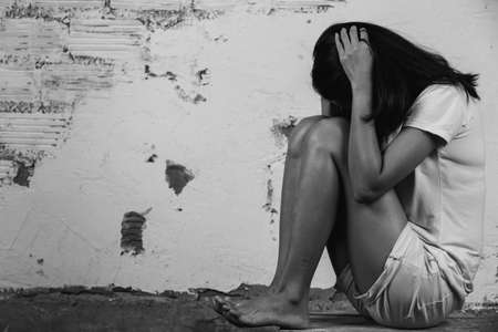 End of Violence Against Women, Stop violence against Women, Sexual harassmentの写真素材