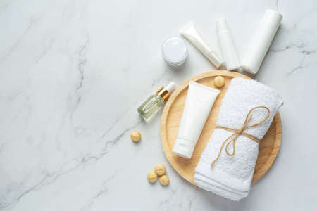 macadamia body lotion skin creamの写真素材