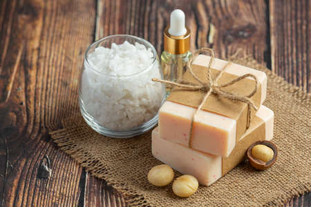 macadamia soap skin care treatment