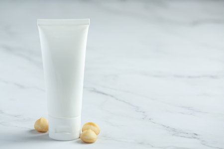 macadamia body lotion skin creamの写真素材