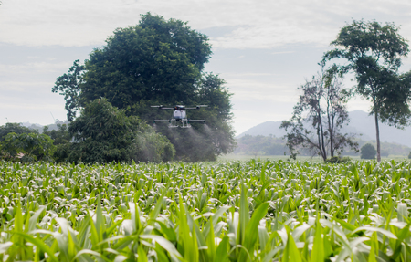 Agriculture drone for smart farmの写真素材