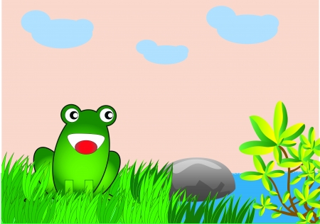 frogのイラスト素材