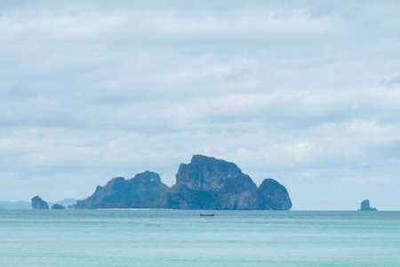 view from aonang KRABI THAILANDのeditorial素材