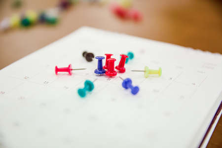 The calendar for event planner and reminder concept.の写真素材