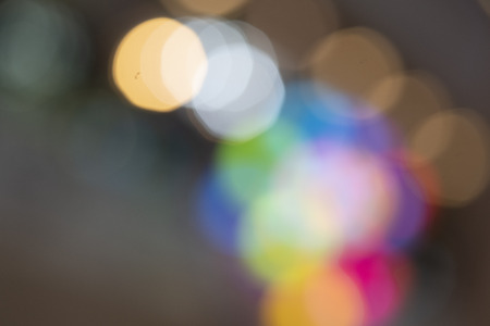 Colorful light bokeh background- abstract texture with highlights. Circular Blurred bright light