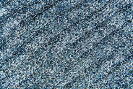 Background, texture of a knitted gray fabric close up