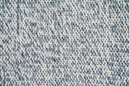 white and gray weave wool yarn
