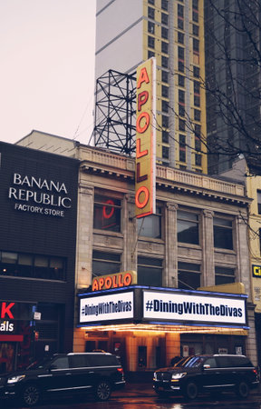 Apollo Theater in Harlem in New York on February 15, 2020