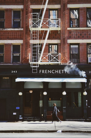 photo taken in New York's Soho, United states, on February 18, 2020のeditorial素材