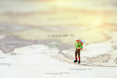 Travel, tourism, vacation or wanderlust life concept, plan for next destination, new adventure...