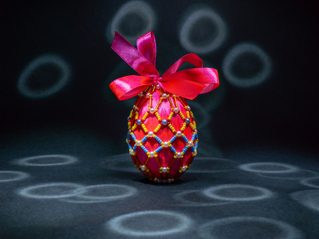 Souvenir Easter egg for the feast of the Light Christ of Easter.