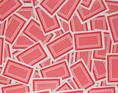 Playing cards backs for backgroundの写真素材