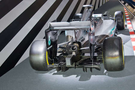 Frankfurt-September 20: Mercedes-AMG F1 W08 EQ Power+  at the Frankfurt International Motor Show on...