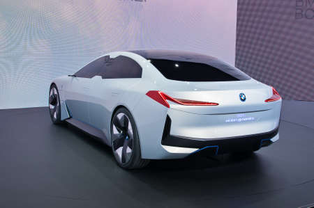 Frankfurt-September 20:  BMW i Vision Dynamics  at the Frankfurt International Motor Show on September 20, 2017 in Frankfurtのeditorial素材