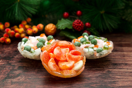 Handmade soap form of salad and food.の写真素材