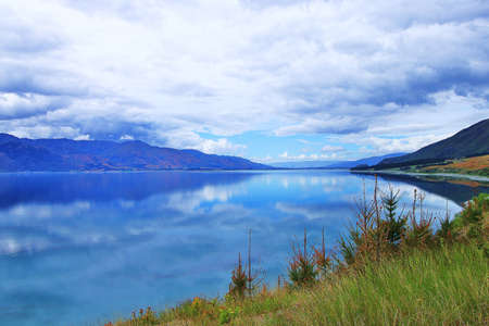 landscape at new zealandの写真素材