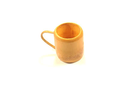 Glass of woodの写真素材