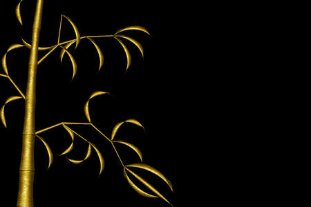 Gold Bambooの写真素材