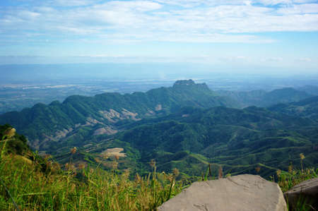 Mountain and skyの写真素材