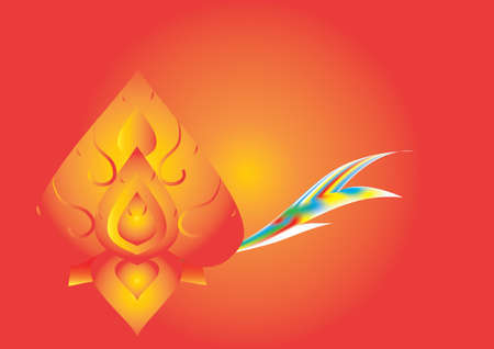 Pattern Thailand backgroundのイラスト素材