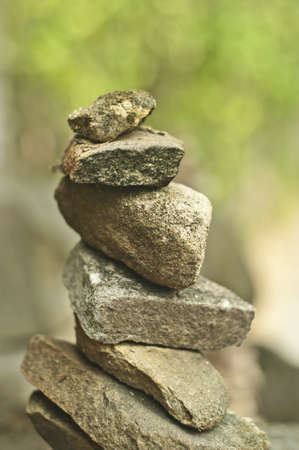 Stone arranged by conceptsの写真素材