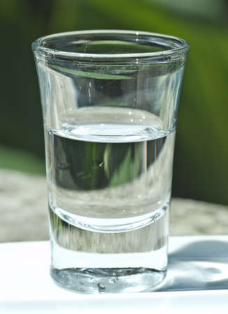 Water in cupの写真素材