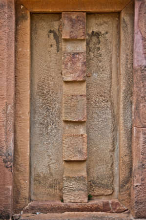 Ancient buildings, Prasat Ta Muen   in Thailand, Surin province の写真素材