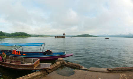 Fishing village in Thailand,Getting water