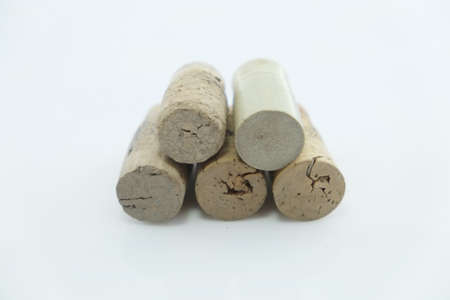 Close-up of closed wine bottleの写真素材