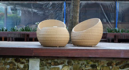 Cozy chairの写真素材