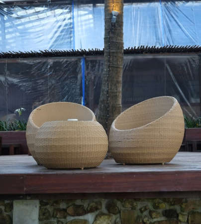 Cozy chairの写真素材