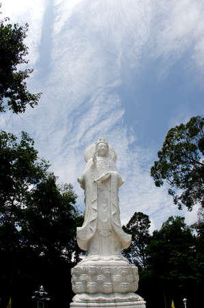 Stutue of GuanYinの写真素材