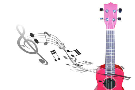 music background with guitarの写真素材