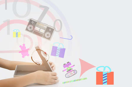Open the gift box