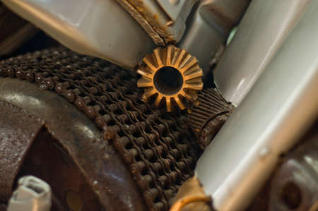 cog machine for backgroundの写真素材