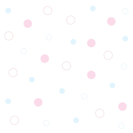Baby seamless pattern polka dot for wallpaper, background.のイラスト素材