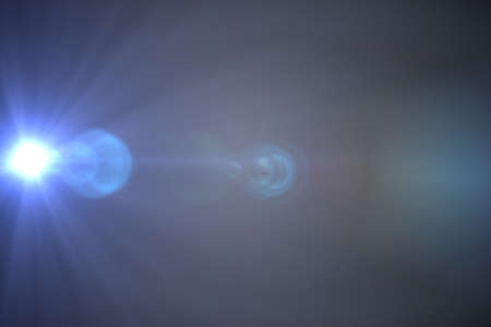 abstract of sun with flare. natural background with lights and sunshine wallpaperの写真素材