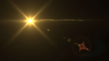 abstract of sun with flare. natural background with lights and sunshine wallpaper