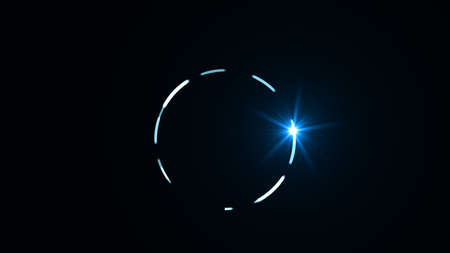 Abstract ring background with luminous swirling backdrop. Glowing spiral. The energy flow tunnel. shine round frame with light circles light effect. glowing cover. Space for your message.の写真素材