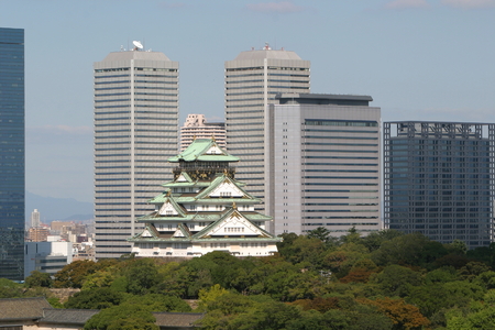 Osaka Castle, Japan, October 20, 2005のeditorial素材