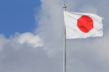Japan Flagの写真素材