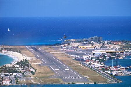 Princess Juliana Airportの写真素材